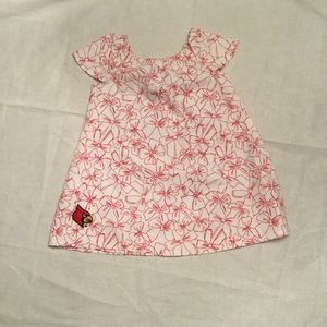LouisVille Cardinals Toddler Dress, Size 18 Mo